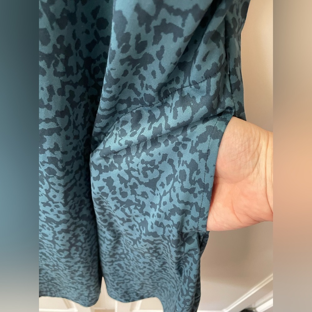 PrAna NWOT Women’s Granite Springs Athleisure Dress Size Small Teal Black - Picture 7 of 12